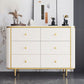 Glam Bedroom Chest Stone 16"Wide Storage Chest with Metal Legs Clearhalo 'Bedroom Furniture' 'Dressers & Chests' 'dressers_chests' 'furn' 'furn_dressers_chests' 'Furniture' 1200x1200_acca3273-57fb-4a6d-b382-78f52fd7036c