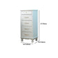 White Wooden Lingerie Chest Modern Style Vertical Storage Chest Dresser Clearhalo 'Bedroom Furniture' 'Dressers & Chests' 'dressers_chests' 'furn' 'furn_dressers_chests' 'Furniture' 1200x1200_acce51d1-76d0-4dea-bda0-0eebc66c565e