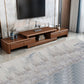 Solid Wood TV Stand Modern Adjustable TV Stand Console with Drawers Clearhalo 'furn' 'furn_tv_stands_entertainment_centers' 'Furniture' 'Living Room Furniture' 'TV Stands & Entertainment Centers' 'TV Stands & Media Storage Furniture' 'tv_stands_entertainment_centers' 1200x1200_acd04a57-83e8-4a09-b645-c9a304f7eff4