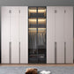 Hinged Wardrobe Closet with Drawer Contemporary Storage Cabinet