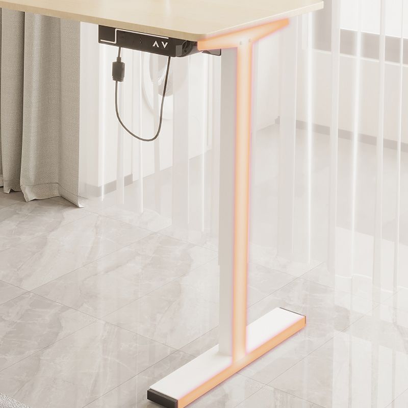 Stahlbeine Schlafsaal Büroschreibtisch Verstellbarer Höhe Schreibschalter