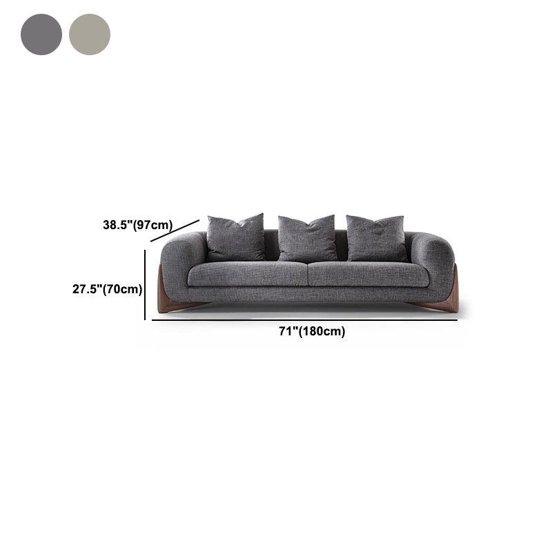 現代のソファタキシードアームタイトバックソファリビングルーム