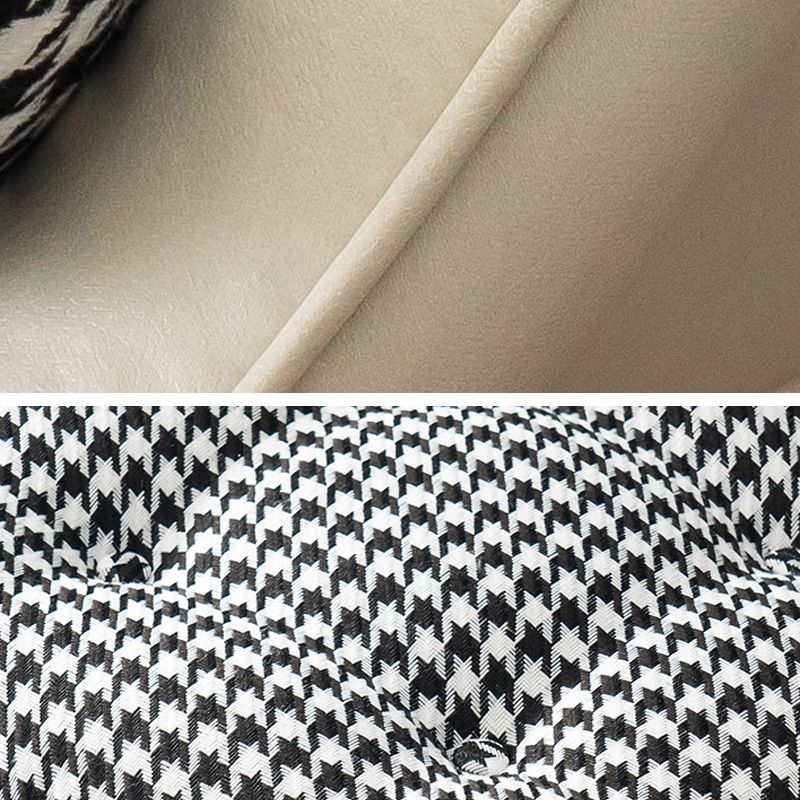 Chaise de culbuteur moderne à chaise de bascule résistante à la friction à cadre en métal pour la maison