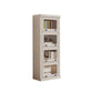 Contemporary Engineered Wood Bookcase White Standard Shelf with Doors Clearhalo 'Bookcases' 'furn' 'furn_bookcases' 'Furniture' 'Office Furniture' 1200x1200_acd750b7-2f20-4dee-8a53-6973119409b8