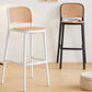 Contemporary Bar-stool Plastic Counter Bar Stool with Plastic Legs for Kitchen Clearhalo 'Bar Furniture' 'Bar Stools' 'bar_stools' 'Furniture' 'furniture_bar_stools' 'Kitchen & Dining Furniture' 1200x1200_acd81404-8573-4f36-a635-f9ac5303d340