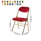 Scandinavian Open Back Velvet Side Chair Matte Finish Folding Dining Chairs Clearhalo ' kitchen&dining_furn' 'Dining Chairs' 'Dining Tables & Seating' 'dining_chair' 'furn' 'furn_dining_chair' 'Furniture' 'furniture_dining_chair' 'Kitchen & Dining Furniture' 'kitchen' 1200x1200_acda4e24-eaa2-4ffe-9322-74582c84d6c0