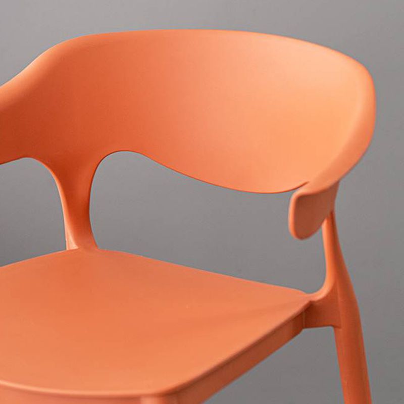 Industrial Stackable Bar Height Stool Plastic Low Back Bar Stool for Dining Room Clearhalo 'Bar Furniture' 'Bar Stools' 'bar_stools' 'furn' 'furn_bar_stools' 'Furniture' 'Kitchen & Dining Furniture' 1200x1200_acde01ba-7b77-476a-848f-4fd2b8fc42de