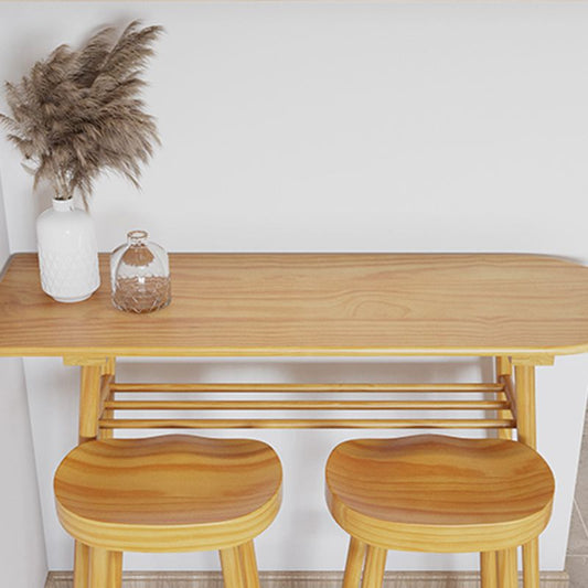 Hedendaagse massief hout Specialty Bar Hoogte Pub Tafel voor woonkamer