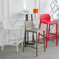 Scandinavian Plastic Dining Room Armless Stool Low Back Bar Stool for Kitchen Clearhalo 'Bar Furniture' 'Bar Stools' 'bar_stools' 'furniture_bar_stools' 'Kitchen & Dining Furniture' 'kitchen&dining_furn' 'kitchen' 'kitchen_furn' Furniture' 1200x1200_ace4e162-a119-4d41-a864-cc1a96bcf6bf