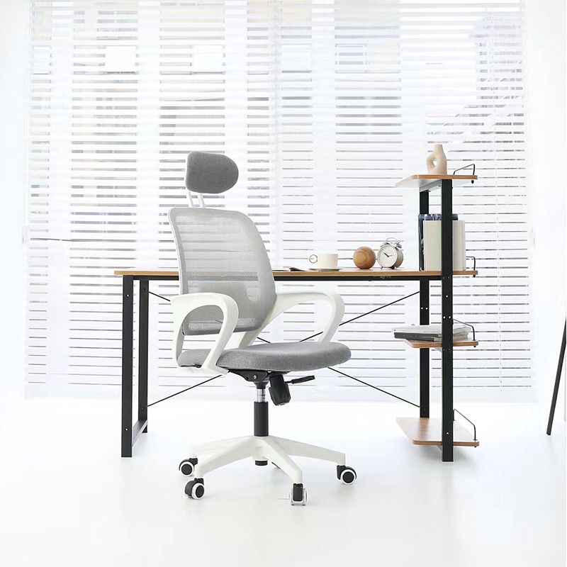 Ergonomischer Schreibtischstuhl aus Netzstoff, moderner Bürostuhl mit verstellbarer Sitzhöhe