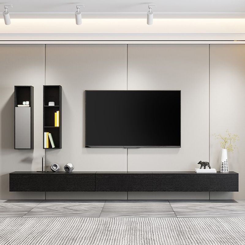 Contemporary TV Media Stand Wooden TV Stand Console for Living Room Clearhalo 'furn' 'furn_tv_stands_entertainment_centers' 'Furniture' 'Living Room Furniture' 'TV Stands & Entertainment Centers' 'TV Stands & Media Storage Furniture' 'tv_stands_entertainment_centers' 1200x1200_aceca5b6-4277-4322-91d7-602b5157cfe5