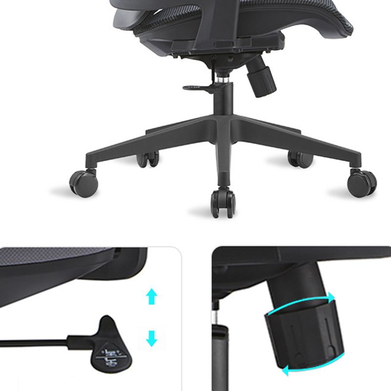 Mécanisme d'inclinaison de chaise de bureau amovible moderne Pas de chaise ergonomique pénible