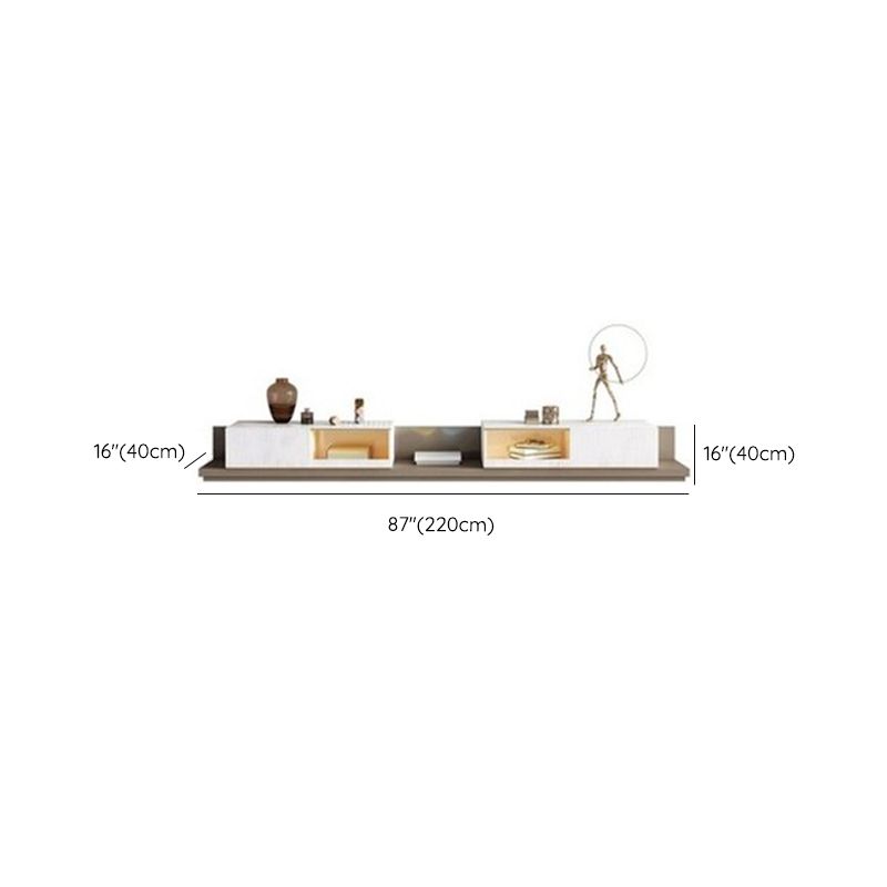 Modern TV Media Stand Stone TV Media Console for Living Room Clearhalo 'furn' 'furn_tv_stands_entertainment_centers' 'Furniture' 'Living Room Furniture' 'TV Stands & Entertainment Centers' 'TV Stands & Media Storage Furniture' 'tv_stands_entertainment_centers' 1200x1200_acef9ed8-8029-4722-ab82-35a36209d59d