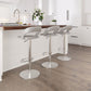 Swivel Leather Bar Stool Adjustable Height Counter Stool for Bristol