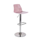 Industrial Adjustable Height Bar Stool Metal Bar Stool for Kitchen Clearhalo 'Bar Furniture' 'Bar Stools' 'bar_stools' 'furn' 'furn_bar_stools' 'Furniture' 'Kitchen & Dining Furniture' 1200x1200_acf59f73-a58c-4142-96aa-8bed237be2a5