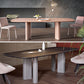 Rectangle Minimalist Dining Table Solid Wood Fixed Table with 4 Legs Clearhalo ' dining_table' 'Dining Tables & Seating' 'Dining Tables' 'furn' 'furn_dining_table' 'Furniture' 'furniture_dining_table' 'Kitchen & Dining Furniture' 'kitchen&dining_furn' 'kitchen' 'kitchen_dining_table' 1200x1200_acf698f4-3ab8-4aaa-bff3-3fdbddca3599