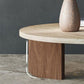 French Country Round Cocktail Table Wood 3 Legs Coffee Table Clearhalo 'Coffee & Accent Tables' 'Coffee Tables' 'coffee_tables' 'furn' 'furn_coffee_tables' 'Furniture' 'Living Room Furniture' 1200x1200_acfa08db-1c5d-48fa-abe1-de659351b90d