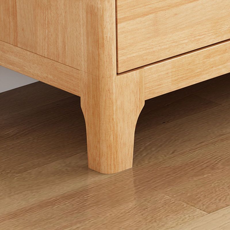 Consola de TV de estante abierta escandinava de TV 2-Cabinet Stand with Soft Close Crawers