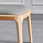 Sillas laterales modernas del comedor sillas sin brazo de madera para el hogar