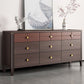 Square Straight Legs Accent Chest Mid-Century Modern Chest with Drawer