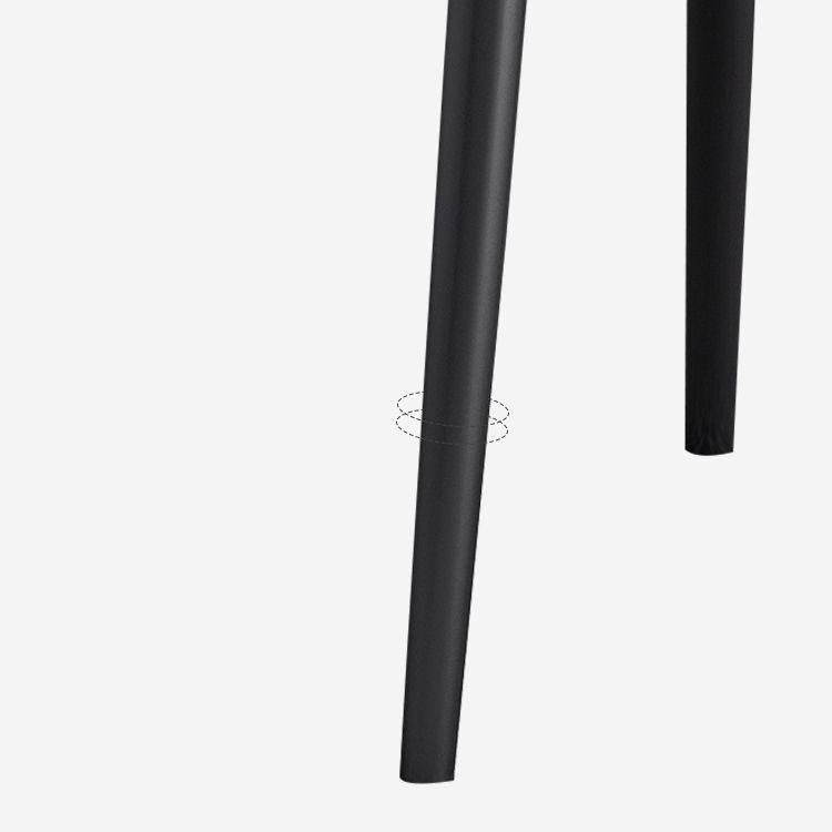 Contemporary Faux Leather Dining Chairs Wingback Arm Chair with Metal Legs (Set of 4) Clearhalo ' kitchen&dining_furn' 'Dining Chairs' 'Dining Tables & Seating' 'dining_chair' 'furn' 'furn_dining_chair' 'Furniture' 'furniture_dining_chair' 'Kitchen & Dining Furniture' 'kitchen' 1200x1200_acfeae7d-2f2f-43ba-95c4-22e2ab33812f