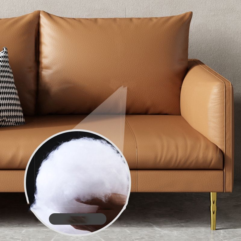 Cushions Sofa 102.36" W x 32.67" D x 33.46" H Square Arm Sofa for Living Room