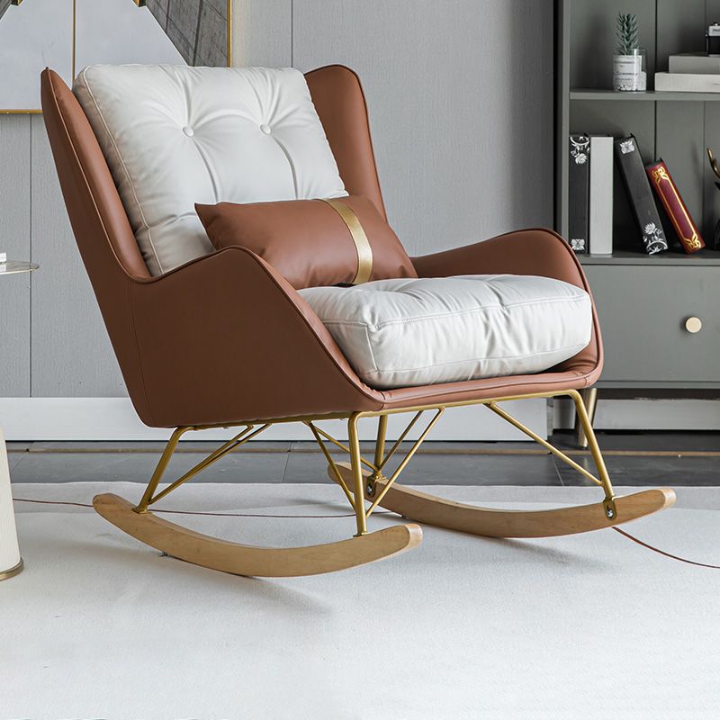 Salon Light Luxury Chaise à bascule moderne chaise de canapé paresseux de la famille moderne