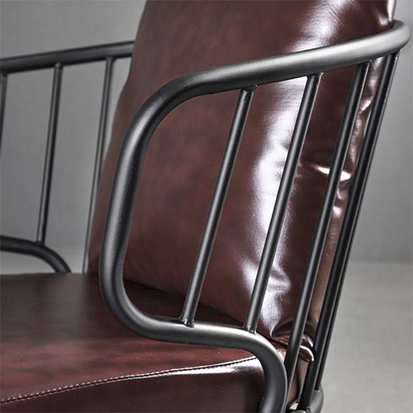 Solid Wood Dinette Set 1/2/3 Pcs Industrial Style Dining Set with Round Table