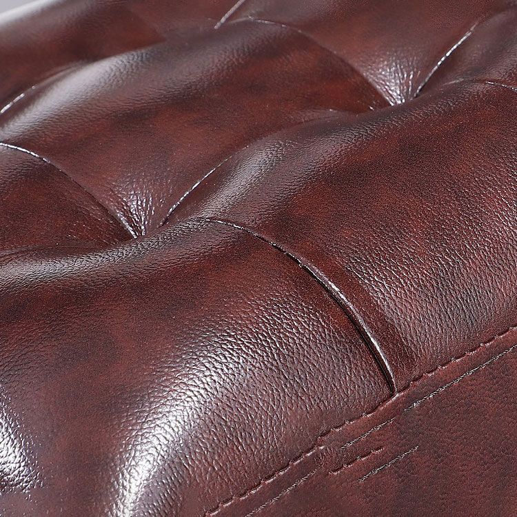 Fucile in pelle nera in pelle nera rettangolo colore puro standard interno