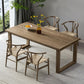 Modern Rectangle Wood Dining Table 1/4/5/7 Pieces Dining Set for Dining Room Clearhalo 'Dining Room Sets' 'Dining Tables & Seating' 'dining_room_set' 'furn' 'furn_dining_room_set' 'Furniture' 'Kitchen & Dining Furniture' 1200x1200_ad0a4030-fb8f-478b-b891-68162a2bb3c0