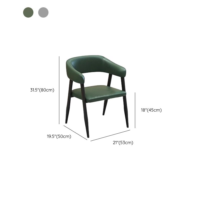 Chaises de bras à manger ouvri