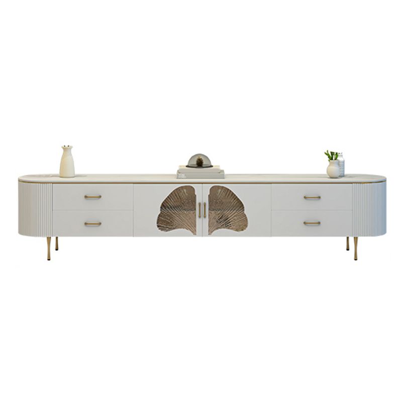 Contemporary TV Media Console Stone TV Console for Living Room Clearhalo 'furn' 'furn_tv_stands_entertainment_centers' 'Furniture' 'Living Room Furniture' 'TV Stands & Entertainment Centers' 'TV Stands & Media Storage Furniture' 'tv_stands_entertainment_centers' 1200x1200_ad0d19e7-e85b-4f07-8648-d5131e6f9ca8