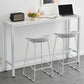 Balcony Bar Height Counter Height Table Modern Rectangle Footrest Pub Table Clearhalo 'Bar Furniture' 'Bar Tables' 'bar_tables' 'furn' 'furn_bar_tables' 'Furniture' 'furniture_bar_tables' 'Kitchen & Dining Furniture' 1200x1200_ad0e1d1a-c01d-430b-a5b6-0a9f104bcf8a