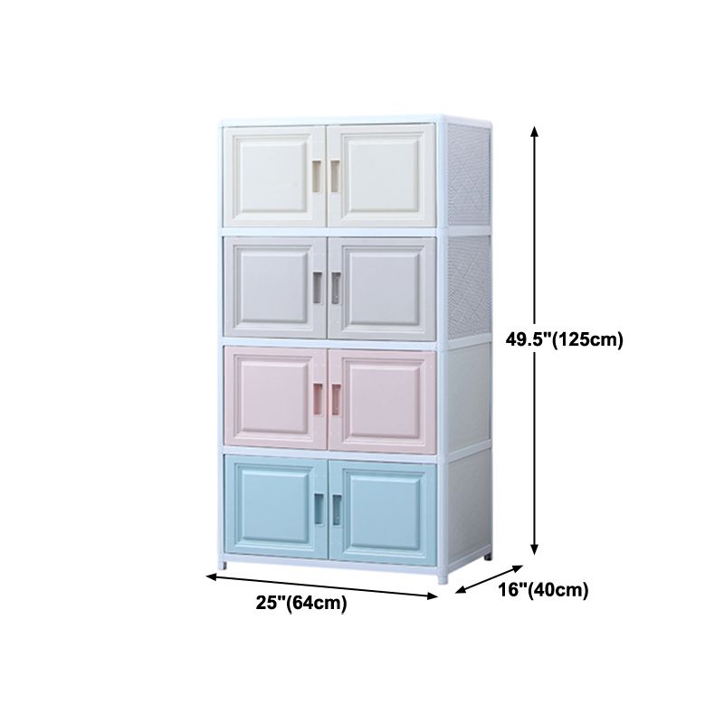 Modern Plastic Cabinets Sideboard Buffet Multicolored Living Room Buffet Clearhalo 'buffet_sideboard' 'Buffets & Sideboards' 'Furniture' 'furniture_buffet_sideboard' 'Kitchen & Dining Furniture' 1200x1200_ad0e604d-42e0-4d47-9fe5-4f6345a8c16d