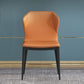Modern Faux Leather Dining Chair Metal Dining Room Chairs for Home Use Clearhalo ' kitchen&dining_furn' 'Dining Chairs' 'Dining Tables & Seating' 'dining_chair' 'furn' 'furn_dining_chair' 'Furniture' 'furniture_dining_chair' 'Kitchen & Dining Furniture' 'kitchen' 1200x1200_ad0ed417-acea-483f-a254-c4e02c8987b5