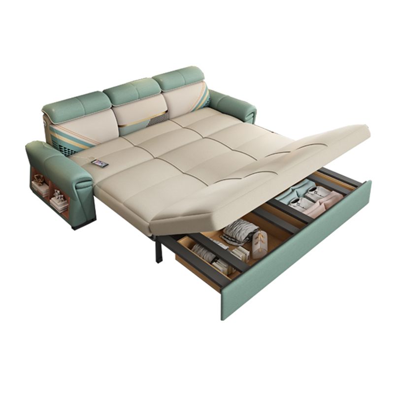 悲惨なソファベッドフェイクレザー耐水性睡眠剤ソファ貯蔵庫はありません