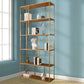 Modern Style Metal Bookshelf Open Shelf Bookcase for Study Room Clearhalo 'Bookcases' 'Furniture' 'furniture_bookcases' 'kitchen' 'kitchen_bookcases' 'Living Room Furniture' 'Office Furniture' 1200x1200_ad1023b7-88ce-447e-b835-e19c7dd2cd0b