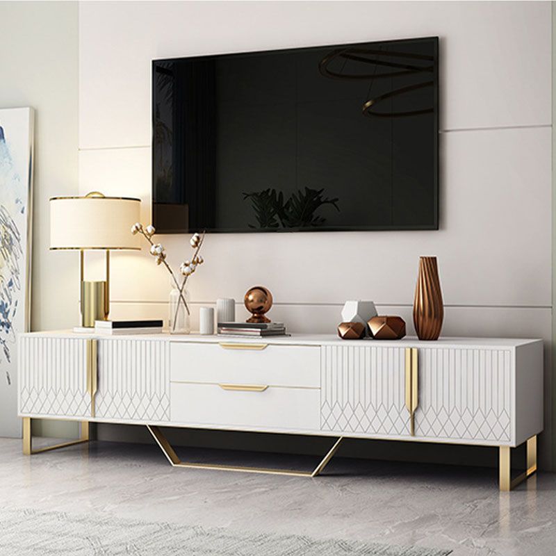 Wooden Media Console Contemporary TV Stand Console for Living Room Clearhalo 'furn' 'furn_tv_stands_entertainment_centers' 'Furniture' 'Living Room Furniture' 'TV Stands & Entertainment Centers' 'TV Stands & Media Storage Furniture' 'tv_stands_entertainment_centers' 1200x1200_ad111442-d017-43af-b0a2-3853c25b6f0c