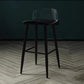 Contemporary Bar-stool Plastic Counter Bar Stool with Plastic Legs