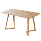Contemporary Rectangle Dining Table Rubberwood Solid Wood Table with Double Pedestal Clearhalo ' dining_table' 'Dining Tables & Seating' 'Dining Tables' 'furn' 'furn_dining_table' 'Furniture' 'furniture_dining_table' 'Kitchen & Dining Furniture' 'kitchen&dining_furn' 'kitchen' 'kitchen_dining_table' 1200x1200_ad14c1c2-3f6f-4b39-9e17-f055561aeef5
