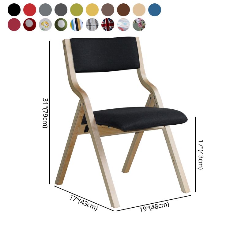 Upholstered Contemporary Home Side Chair Open Matte Finish Dining Chair Clearhalo ' kitchen&dining_furn' 'Dining Chairs' 'Dining Tables & Seating' 'dining_chair' 'furn' 'furn_dining_chair' 'Furniture' 'furniture_dining_chair' 'Kitchen & Dining Furniture' 'kitchen' 1200x1200_ad16737c-3191-4691-b612-7aa1886d758b