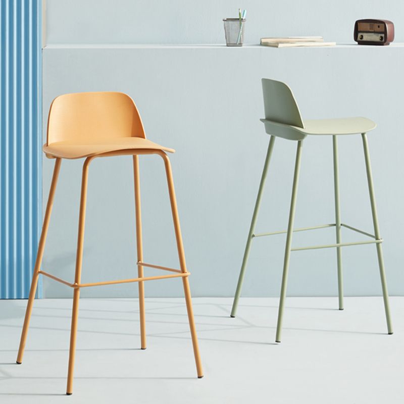 Modern Plastic Counter & Bar Stool Rectangle Footrest Indoor Bar Stool Clearhalo 'Bar Furniture' 'Bar Stools' 'bar_stools' 'furn' 'furn_bar_stools' 'furniture_bar_stools' 'Kitchen & Dining Furniture' 'kitchen&dining_furn' 'kitchen' 'kitchen_furn' Furniture' 1200x1200_ad1ca502-6851-46aa-bf0d-910d5e6cd337