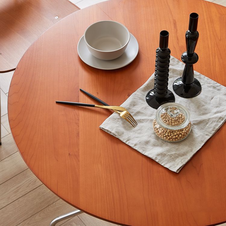 Contemporary Round 4-foot Home Furniture Solid Wood Dining Room Collection Clearhalo ' dining_table' 'Dining Tables & Seating' 'Dining Tables' 'furn' 'furn_dining_table' 'Furniture' 'furniture_dining_table' 'Kitchen & Dining Furniture' 'kitchen&dining_furn' 'kitchen' 'kitchen_dining_table' 1200x1200_ad1d3dfc-8077-4a29-a434-e25cf2dd7197