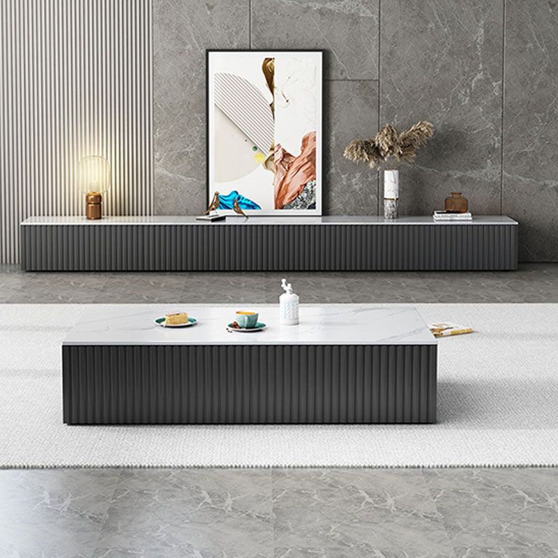 Contemporary TV Stand Console Wood TV Media Stand with Drawers Clearhalo 'furn' 'furn_tv_stands_entertainment_centers' 'Furniture' 'Living Room Furniture' 'TV Stands & Entertainment Centers' 'TV Stands & Media Storage Furniture' 'tv_stands_entertainment_centers' 1200x1200_ad1e27e0-f058-4024-9f28-931c0d4cd13c