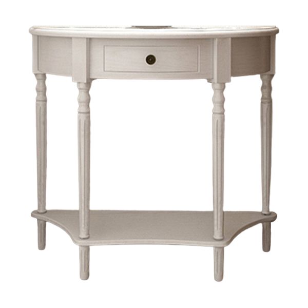 Tavolo da console moderno della metà del secolo Tavolo di accento in legno per Hall