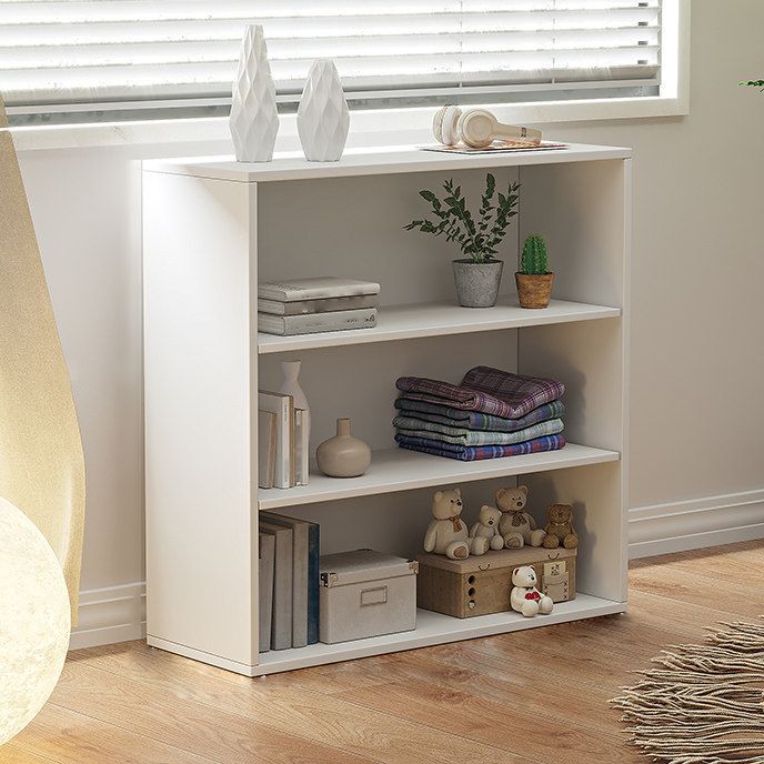 Standard Shelf Bookcase Engineered Wood Bookshelf for Study Room