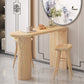Pine Wood Bar Dining Table Contemporary Bar Table with Sled Base Clearhalo 'Bar Furniture' 'Bar Tables' 'bar_tables' 'furn' 'furn_bar_tables' 'Furniture' 'furniture_bar_tables' 'Kitchen & Dining Furniture' 1200x1200_ad219ef1-6574-4cfb-8b37-6b434792cbc4