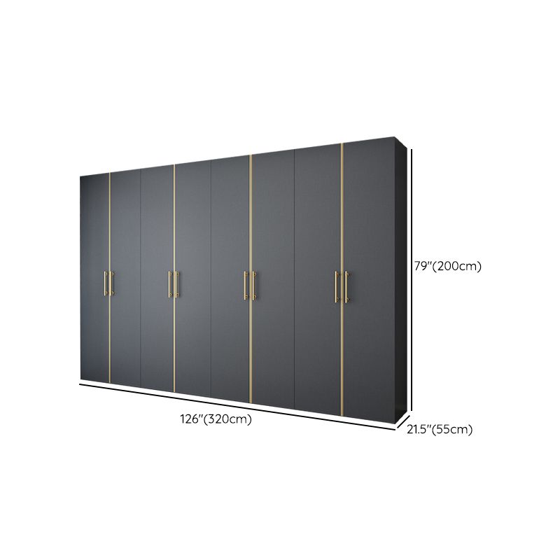 Armadio moderno armadio grigio armadio grigio armadio