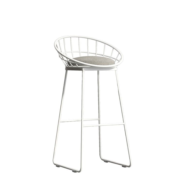 Glam opklapbare bartafelset 1/2-delige bartafel en barkrukken met metalen frame
