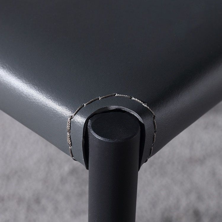 Contemporary Style Dining Chairs Kitchen Armless Side Chair with Metal Legs Clearhalo ' kitchen&dining_furn' 'Dining Chairs' 'Dining Tables & Seating' 'dining_chair' 'furn' 'furn_dining_chair' 'Furniture' 'furniture_dining_chair' 'Kitchen & Dining Furniture' 'kitchen' 1200x1200_ad314b38-fdbf-435f-ad4e-b67676861724